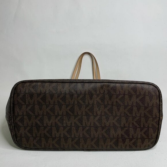 Large MICHAEL Michael Kors dark brown signature - Picture 6 of 8